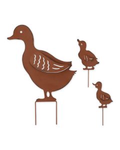 DUCK FAMILY GARDEN STAKE